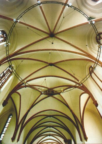 St.Josef: Blick in das Gewlbe der Alten Josefskirche