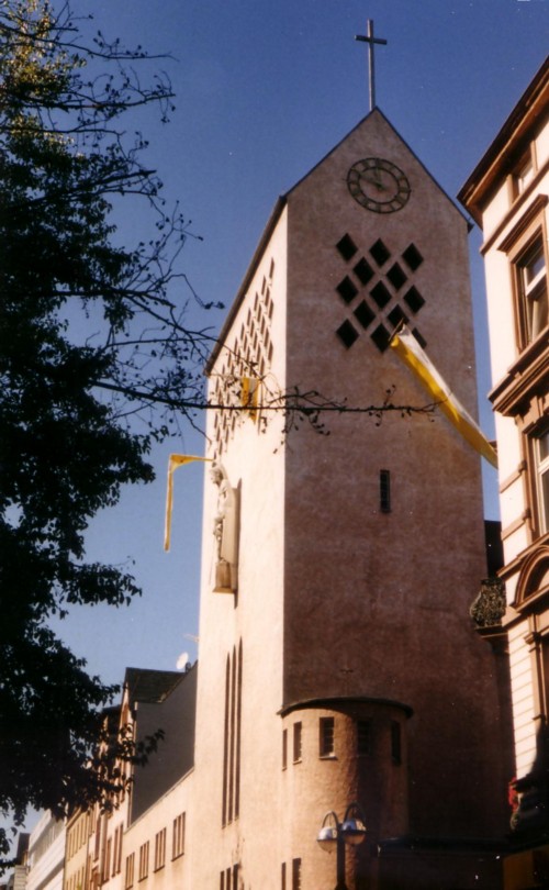 Blick auf die Josefskirche